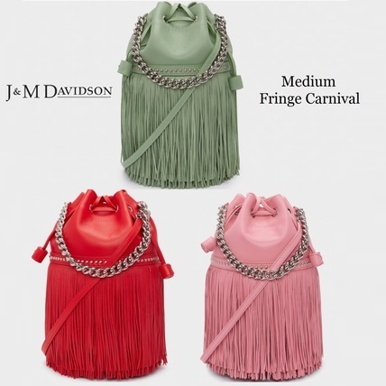 【未使用級】J&M DAVIDSON FRINGE CARNIVAL レッド