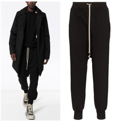 新作速報 ブラック Or グレー Rick Owens Drk Shdw リックオウエンス Prisoner Pants サルエル スウェットパンツ Smallcatのカート