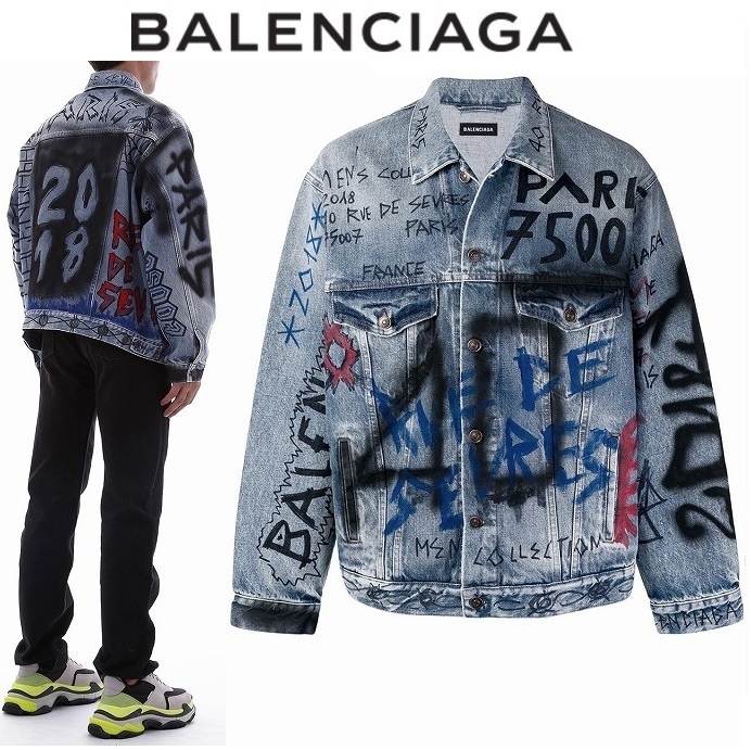 BALENCIAGA バレンシアガ 最新作のデニムジャケットがクール